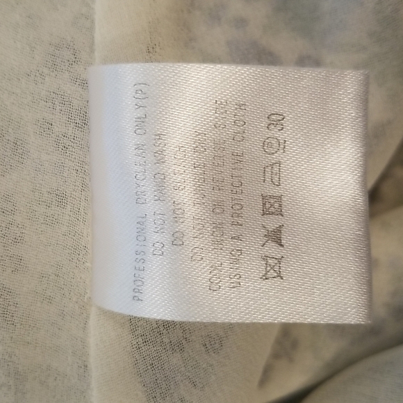 💕FAME AND PARTNERS💕 The Winslet Dress ~ Blue Floral Print US 2 Wrap Dress - Picture 14 of 14